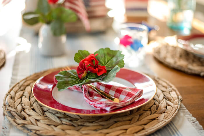 4th of July Decor Plates
