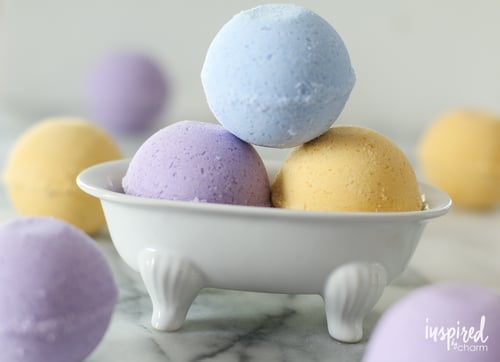 DIY Bath Bomb mothers day gift idea