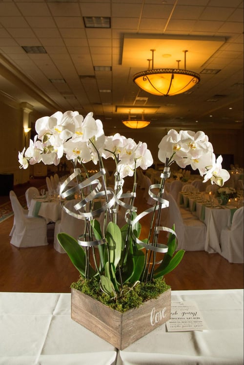 wedding floral table centerpiece 